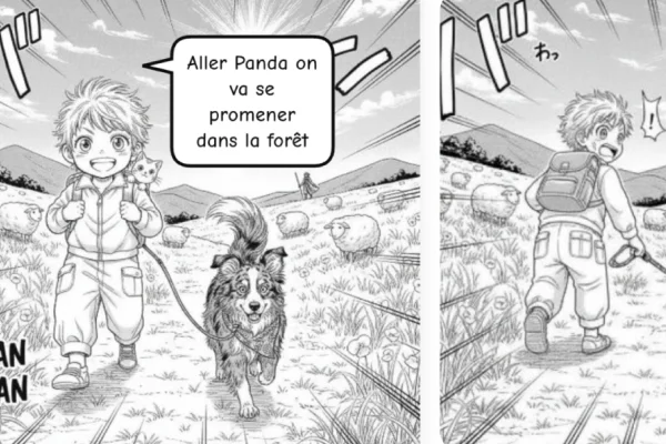 Consistent characters across panels